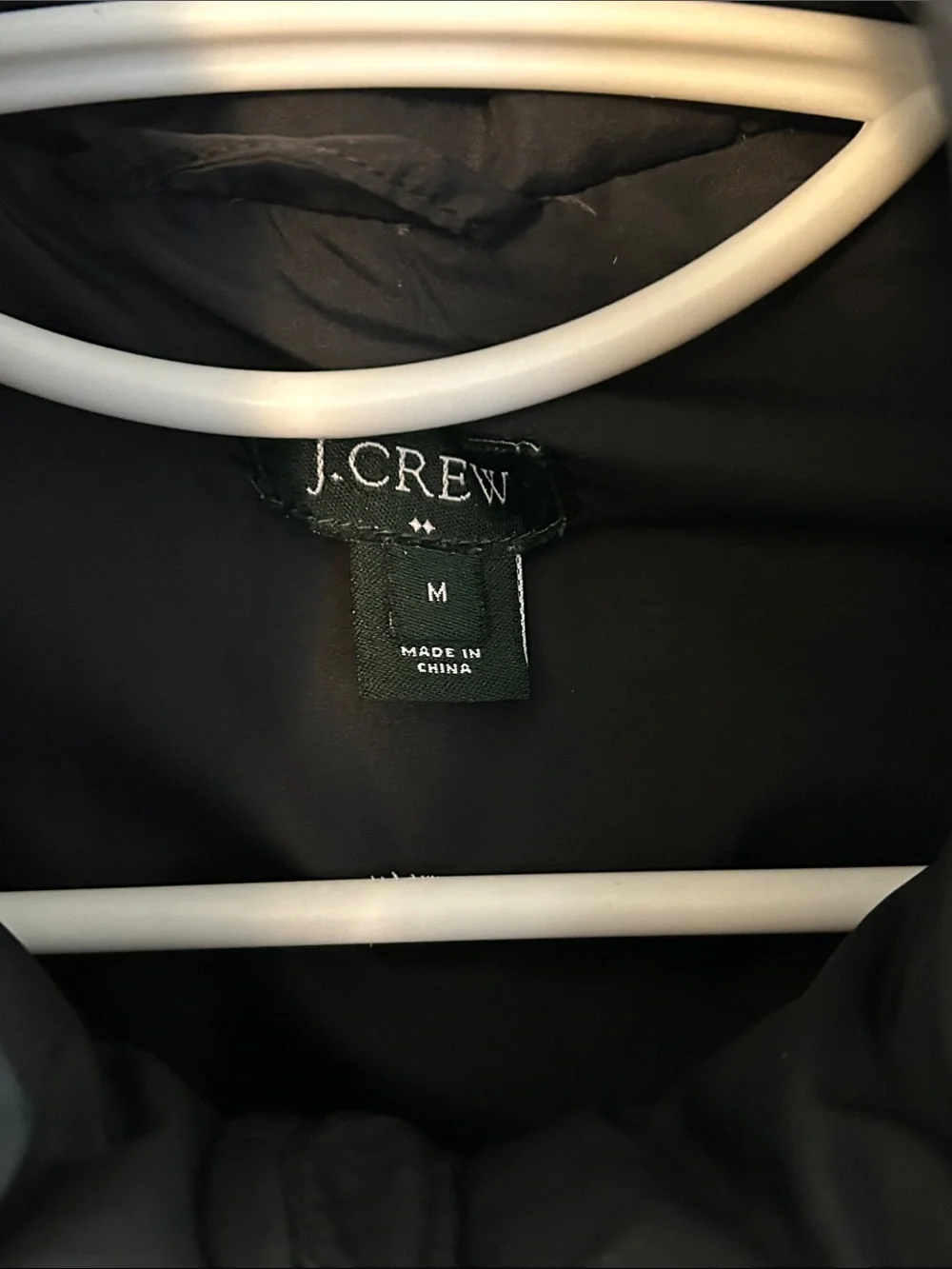J. Crew Black Quilted Snowcap Puffer Jacket